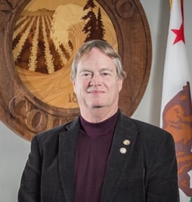 Supervisor Woodhouse's official portrait from the County's website.