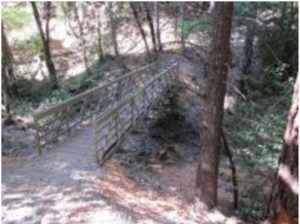 A bridge at Little Darby, near Willits, part of local lands managed by the BLM. Photo from the BLM website.