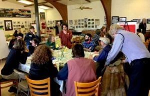 Farmers, food advocates, retail buyers, and food workers shared ideas during the roundtable talks.