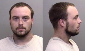 Kyle Allen Mitts from his MCSO booking log photo.