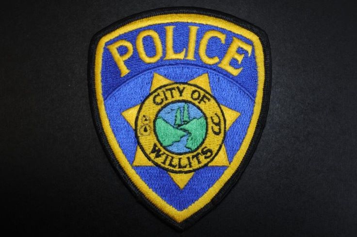Willits Police Department Badge