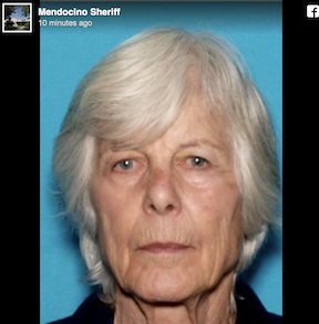 Margrit Pirchard went missing from Piercy yesterday afternoon around 4:30pm.