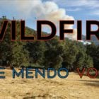 an image of a fire with label: Wildfire: The Mendo Voice