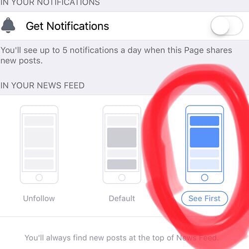 Mobile Facebook instructions 1