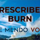Mendocino Voice prescribed burn logo