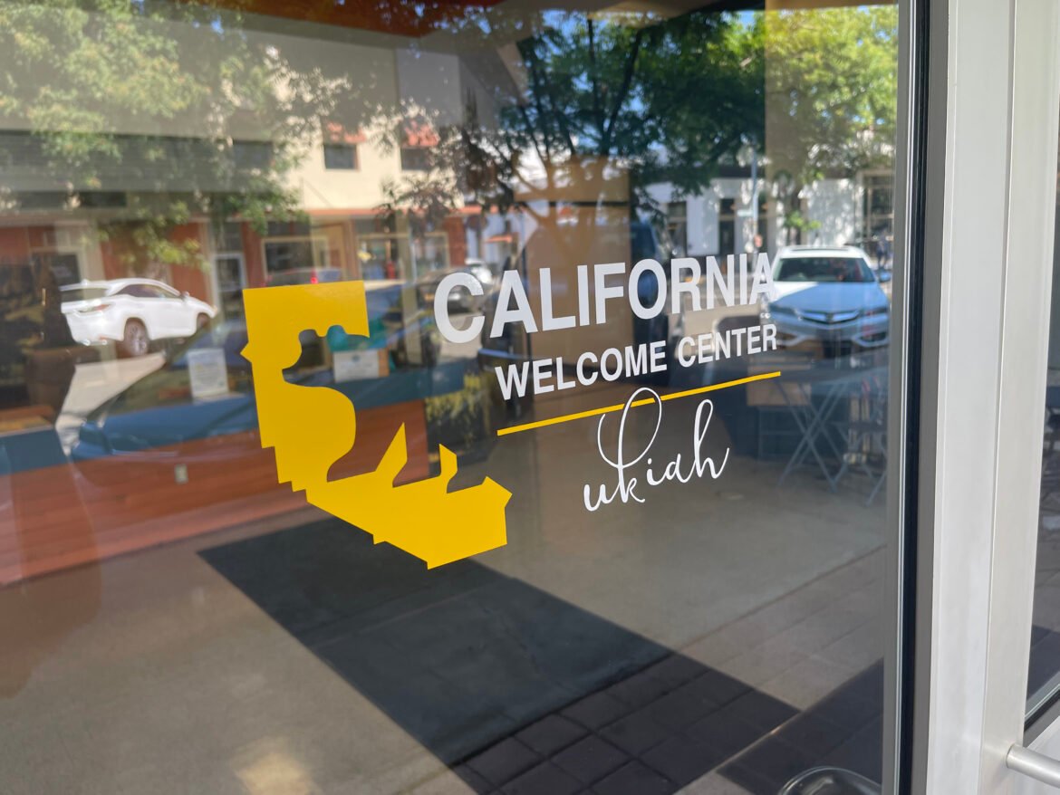 California Welcome Center in Ukiah