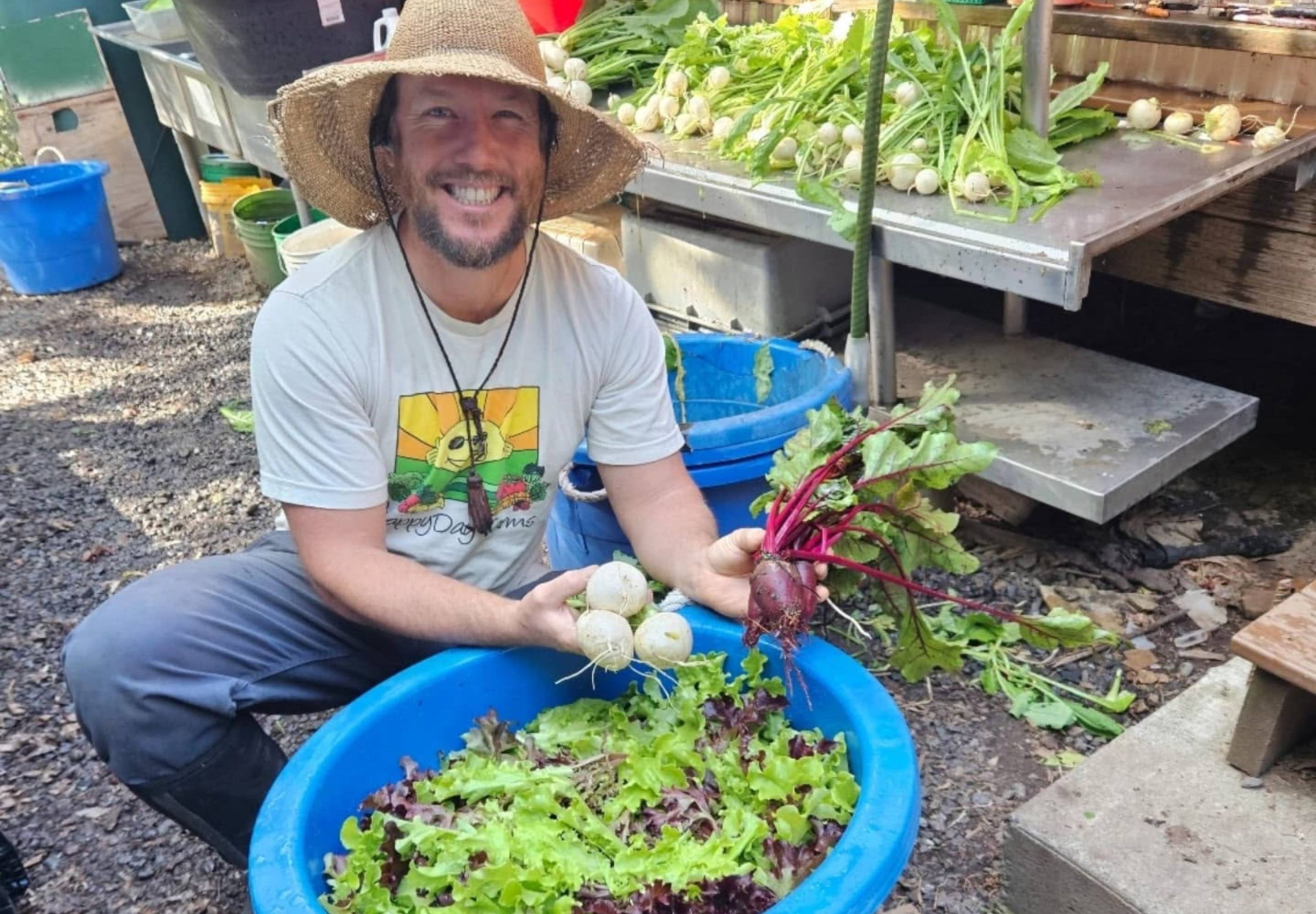 Mendocino County farmers were paid to grow produce for food banks