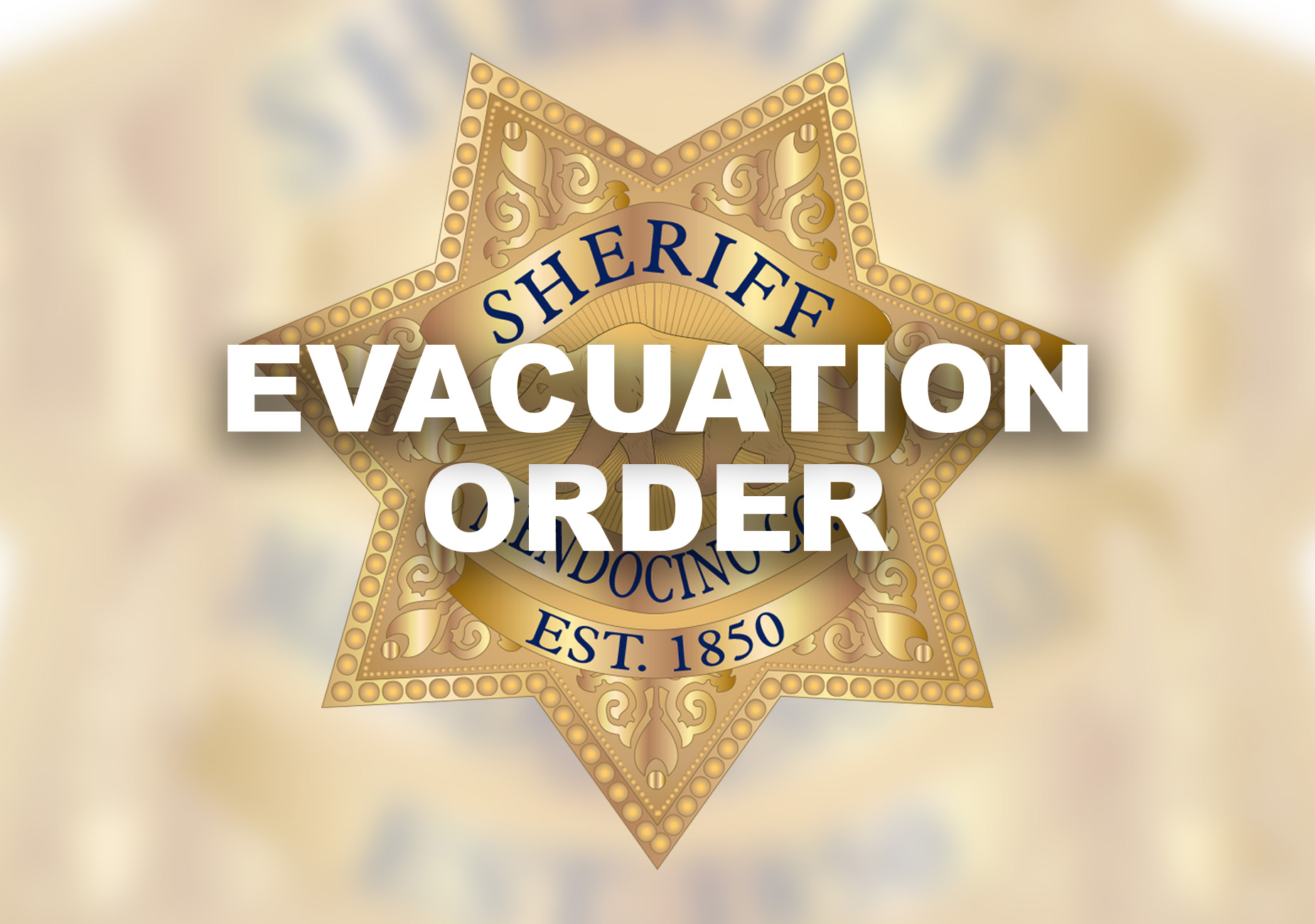 Wildfire evacuation order issued for Hopland area